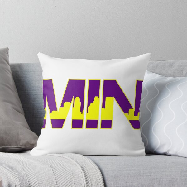 Item preview, Minneapolis Minnesota Vikings Skyline designed and sold by dextergt.