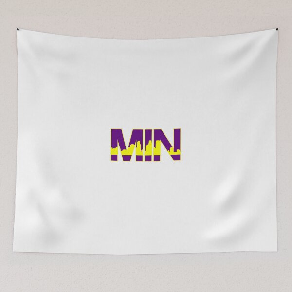 Item preview, Minneapolis Minnesota Vikings Skyline designed and sold by dextergt.