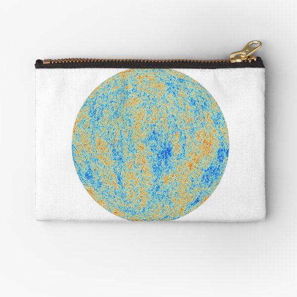 The Cosmic Microwave Background (CMB, CMBR) #Cosmic #Microwave #Background #CMB CMBR Zipper Pouch