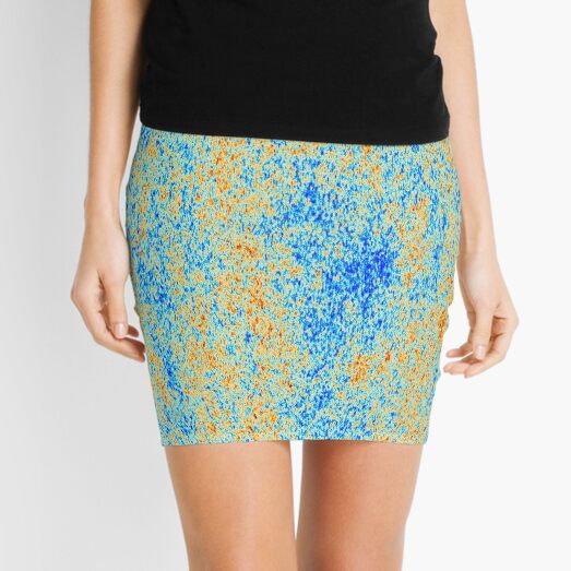 The Cosmic Microwave Background (CMB, CMBR) #Cosmic #Microwave #Background #CMB CMBR Mini Skirt
