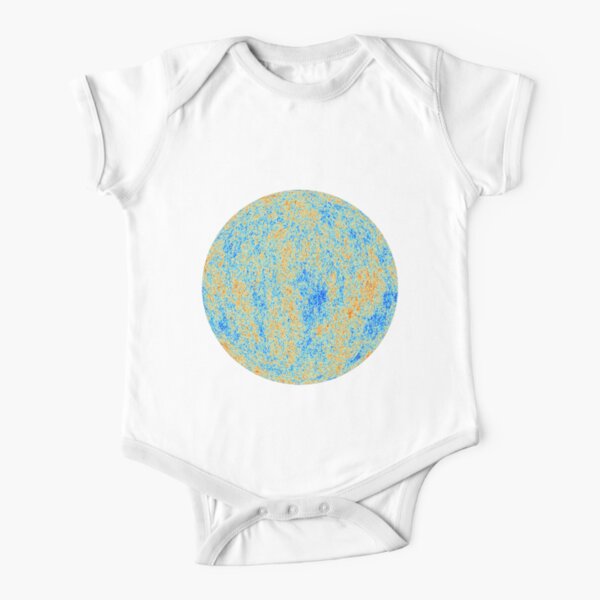 The Cosmic Microwave Background (CMB, CMBR) #Cosmic #Microwave #Background #CMB CMBR Short Sleeve Baby One-Piece