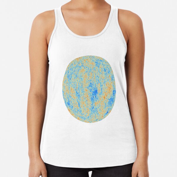 The Cosmic Microwave Background (CMB, CMBR) #Cosmic #Microwave #Background #CMB CMBR Racerback Tank Top