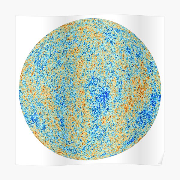 The Cosmic Microwave Background (CMB, CMBR) #Cosmic #Microwave #Background #CMB CMBR Poster