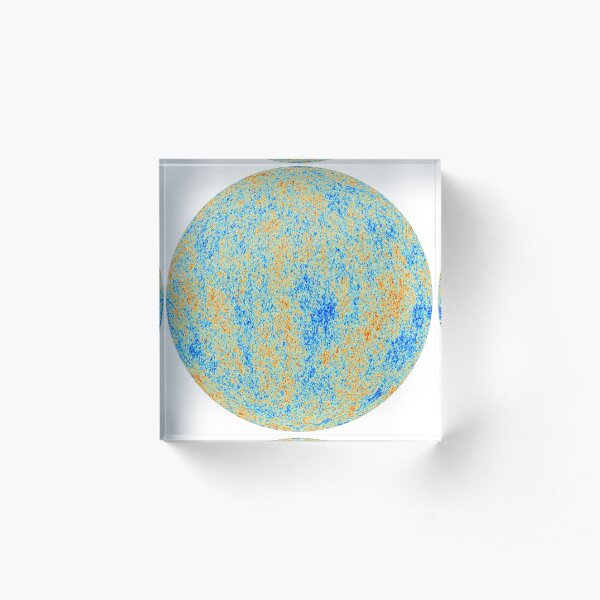 The Cosmic Microwave Background (CMB, CMBR) #Cosmic #Microwave #Background #CMB CMBR Acrylic Block