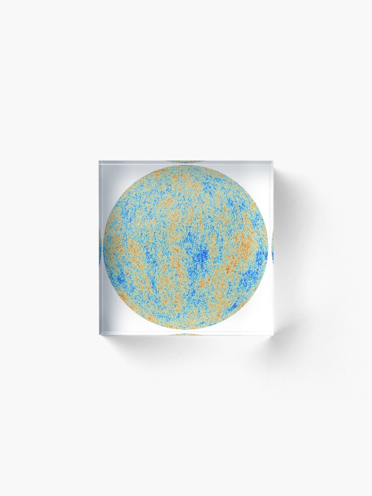 Alternate view of The Cosmic Microwave Background (CMB, CMBR) #Cosmic #Microwave #Background #CMB CMBR Acrylic Block