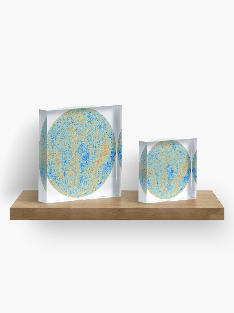 Alternate view of The Cosmic Microwave Background (CMB, CMBR) #Cosmic #Microwave #Background #CMB CMBR Acrylic Block