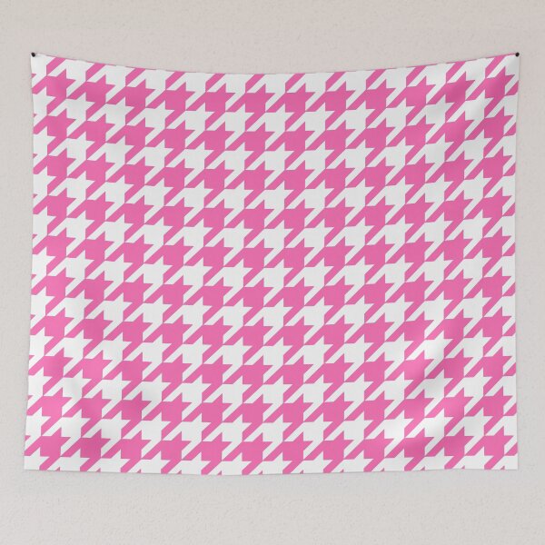 Item preview, Hot Pink Houndstooth designed and sold by starrylite.