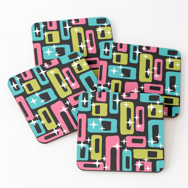 Item preview, Retro Mid Century Modern Abstract Pattern 928 designed and sold by tonymagnerart.