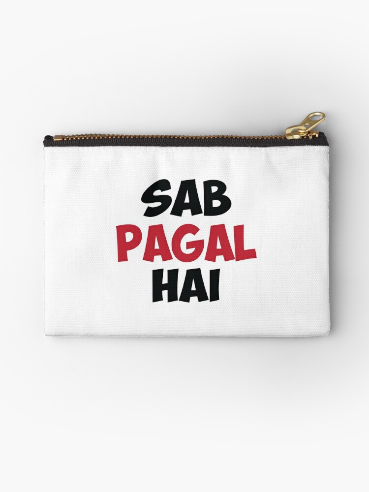 Sab Paagal Hai Funny Hindi Desi Quote 