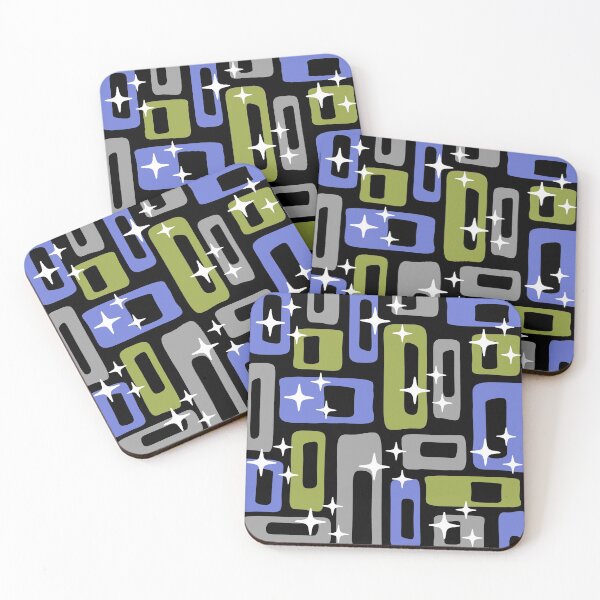 Item preview, Retro Mid Century Modern Abstract Pattern 931 designed and sold by tonymagnerart.