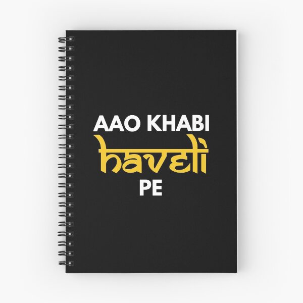 Item preview, Aao Kabhi Haveli Pe Hindi Bollywood Movie Meme designed and sold by alltheprints.