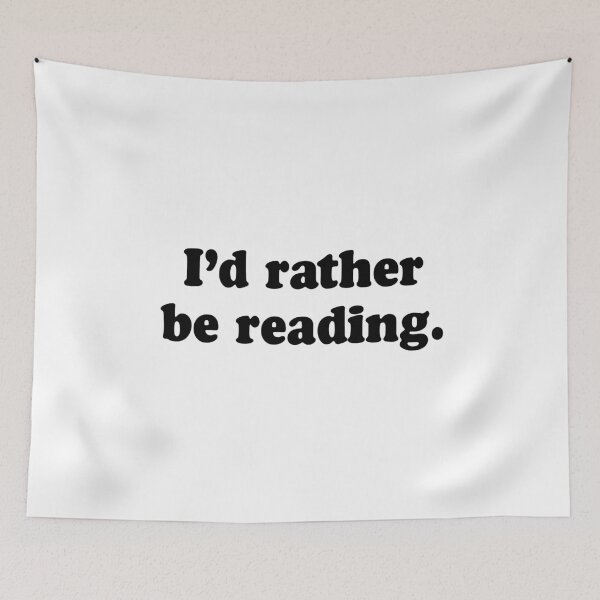 Item preview, I'd Rather Be Reading designed and sold by bainermarket.