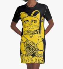 Maneki Neko T-Shirt Kleid