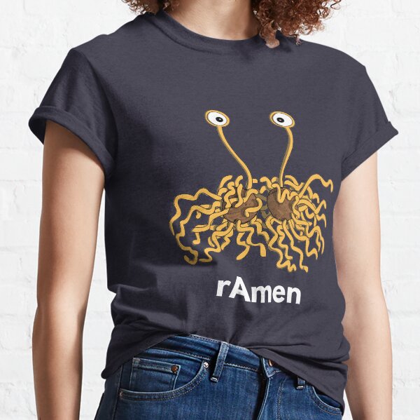 Flying Spagetti Monster pastafarianism Skeptic Atheist Classic T-Shirt