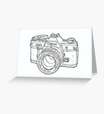 Canon Camera Greeting Card