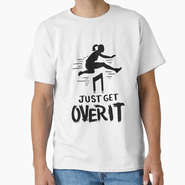 Item preview, Track and Field -  Just Get Over It designed and sold by Britta75.