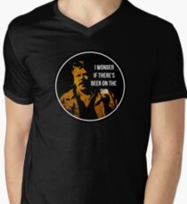 Zap Rowsdower - BEER QUOTE Men's V-Neck T-Shirt