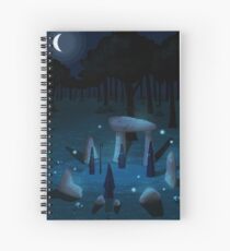 The Place Where the Warlocks Meet Spiral Notebook