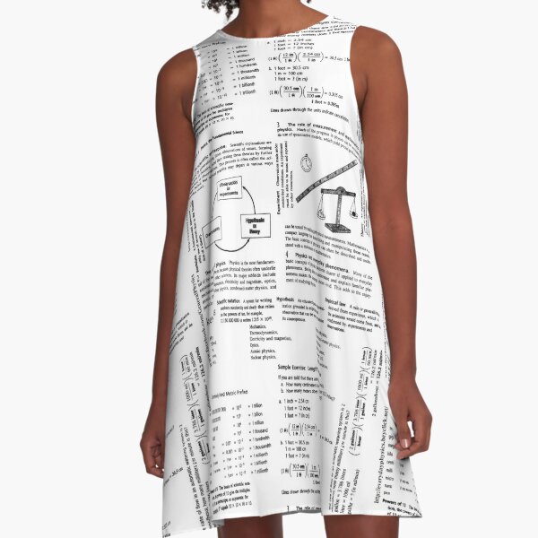 General #Physics. Chapter 1. Physics, the Fundamental #Science #GeneralPhysics #FundamentalScience  A-Line Dress