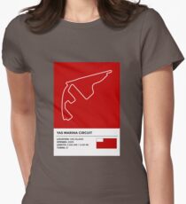 Yas Marina Circuit - v2 Women's Fitted T-Shirt