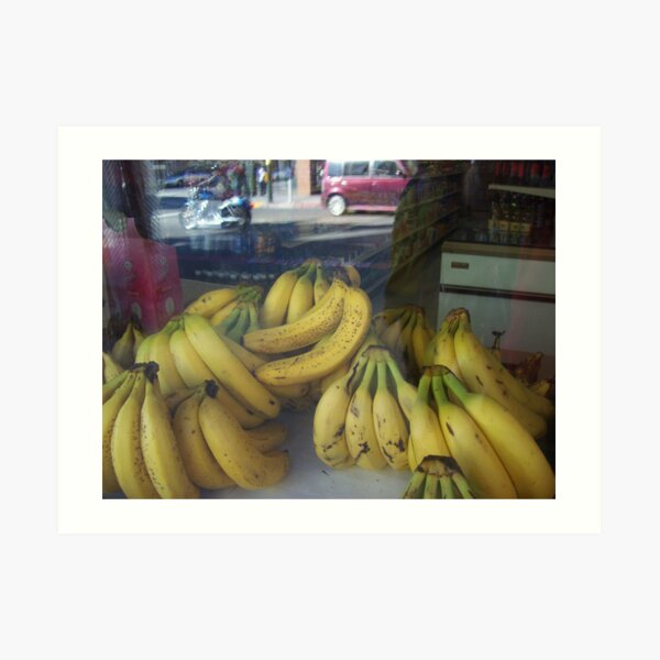 bananas for sale Art Print