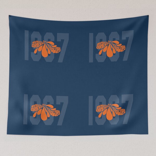 Item preview, KALEIDOSCOPE UK Band Name Tangerine Dream Orange Logo designed and sold by KALEIDOSCOPE UK.