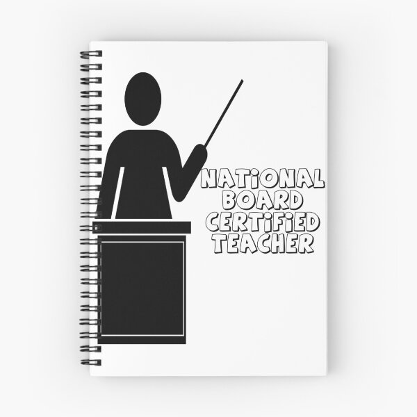 Item preview, National Board Certified Teacher Black Icon Design designed and sold by engineram.