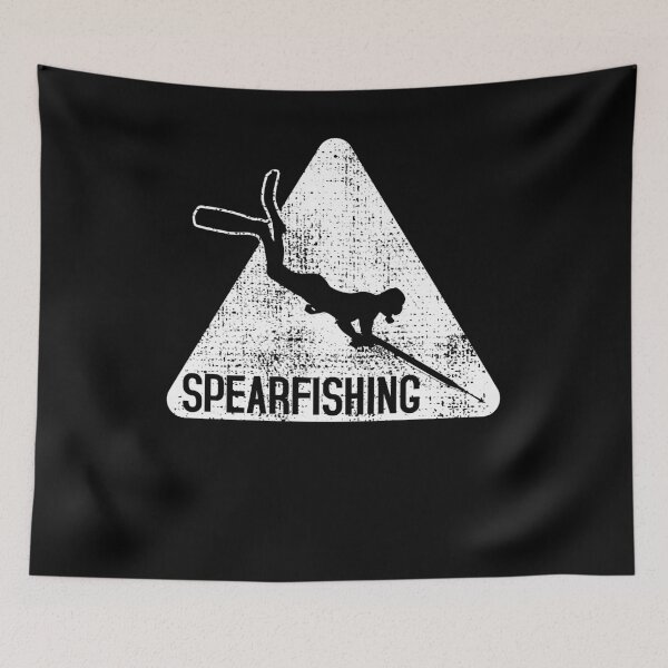 Item preview, Spearfishing harpoon shirt designed and sold by 4tomic.
