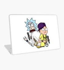 Rick and Mortyâ„¢ Rap Mode "Gettin' Schwifty Wit It" Laptop Skin
