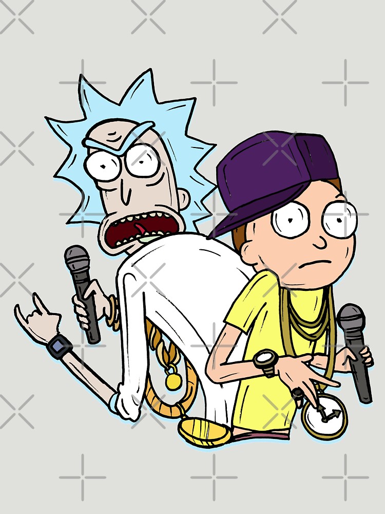 Rick and Morty™ Rap Mode "Gettin' Schwifty Wit It" by sketchNkustom