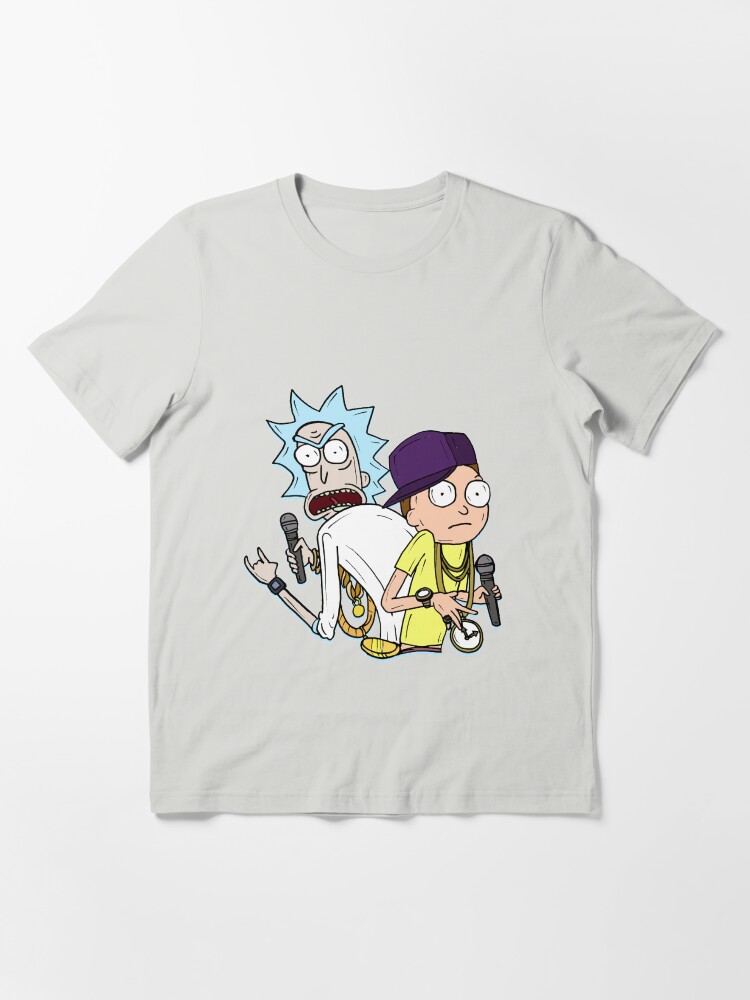 Alternate view of Rick and Morty™ Rap Mode "Gettin' Schwifty Wit It" Essential T-Shirt