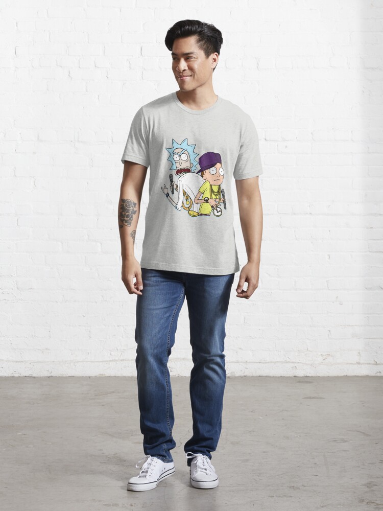 Alternate view of Rick and Morty™ Rap Mode "Gettin' Schwifty Wit It" Essential T-Shirt