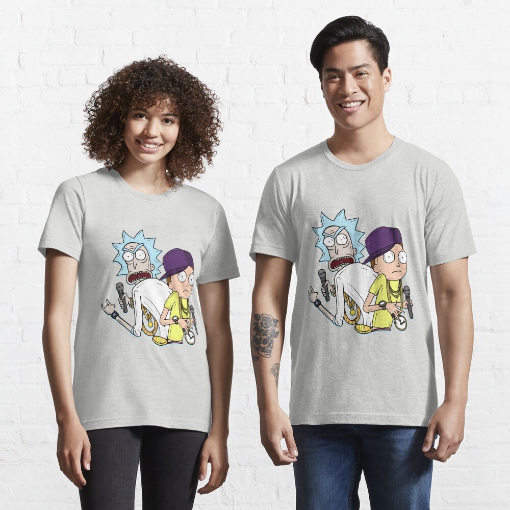 Rick and Morty™ Rap Mode "Gettin' Schwifty Wit It" Essential T-Shirt