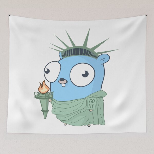 Item preview, The Go Gopher: Statue of Liberty designed and sold by hellkni9ht.
