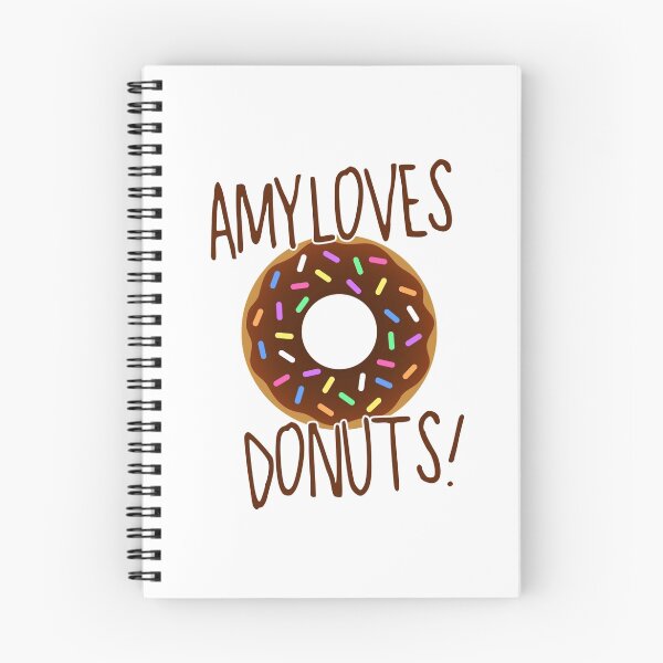 Item preview, Amy loves donuts. designed and sold by dolphinvera.