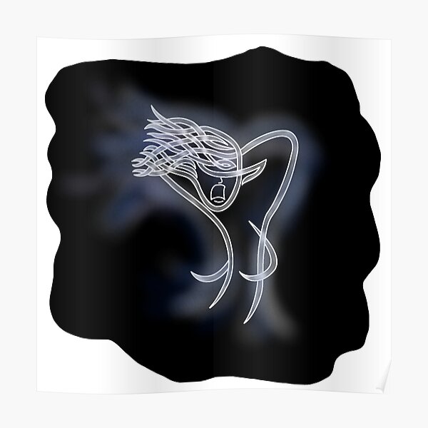 Celtic Knot Bean Sidhe (Banshee) Poster