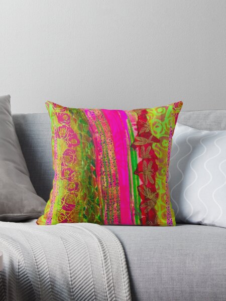 Item preview, Pink-Lime Garden designed and sold by AmandaSlaterArt.
