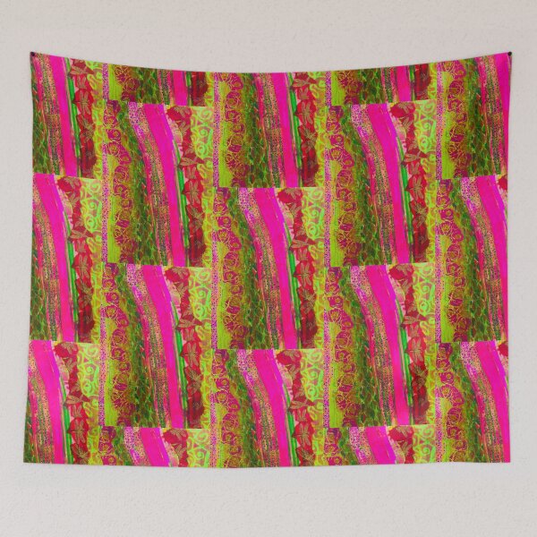 Item preview, Pink-Lime Garden designed and sold by AmandaSlaterArt.