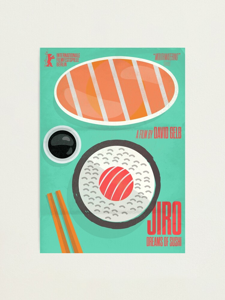"Jiro dreams of sushi, David Gelb, film documentary poster, Sukiyabashi