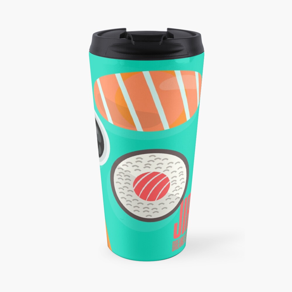 Jiro dreams of sushi, David Gelb, film documentary poster, Sukiyabashi Jiro Ono, japanese chef Travel Mug