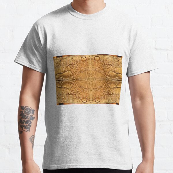 #ancient, #sculpture, #art, #old, #pharaoh, #antique, #religion, #archaeology Classic T-Shirt