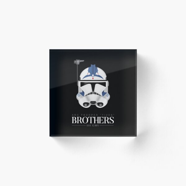 ARC Trooper Fives - Brothers Acrylic Block