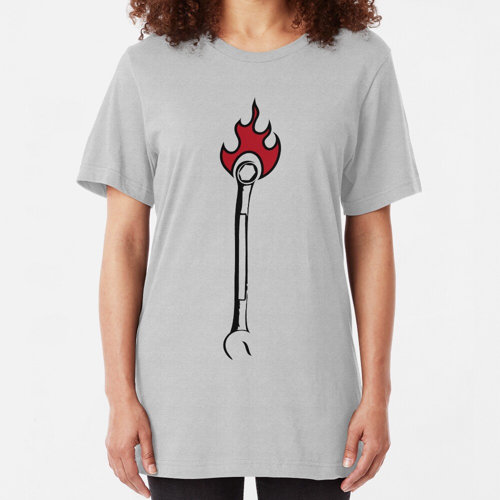 Wrench Burn Slim Fit T-Shirt