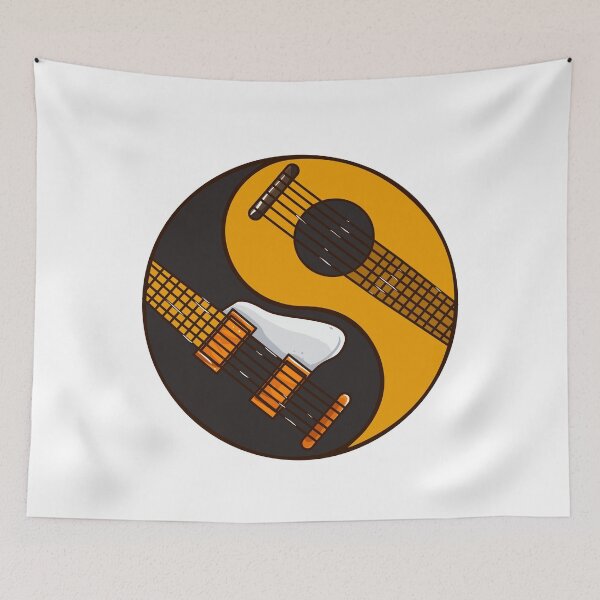 Item preview, Ying Yang Guitar Electric Guitar Musician designed and sold by cbrink.