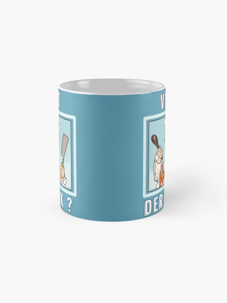 Alternate view of Vert der ferk ? Swedish Chef Mug