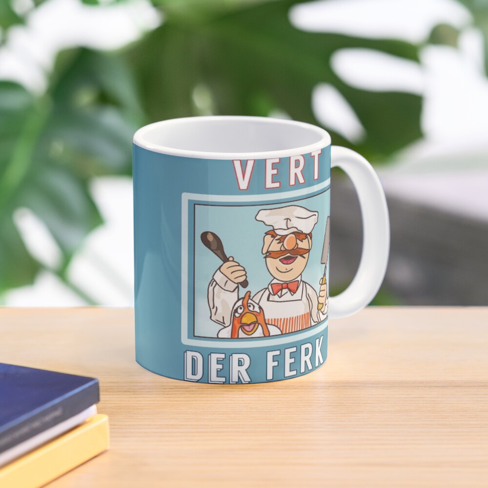 Vert der ferk ? Swedish Chef Mug