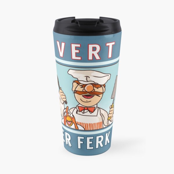 Vert der ferk ? Swedish Chef Travel Mug