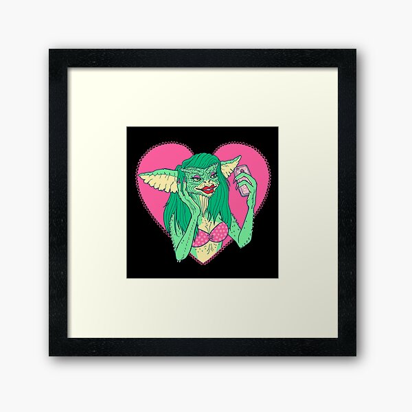 Wandbilder Gremlin Frau Redbubble