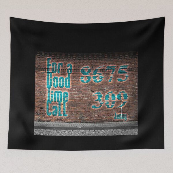 Item preview, For a Good  Time CaLL 8675  309 Jenny designed and sold by JulioCampos.