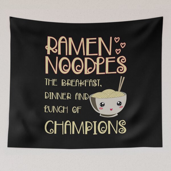 Item preview, Ramen Noodles Breakfast for Champions Kawaii Miso designed and sold by Basti09.